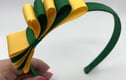 Forest Green and Yellow Gold