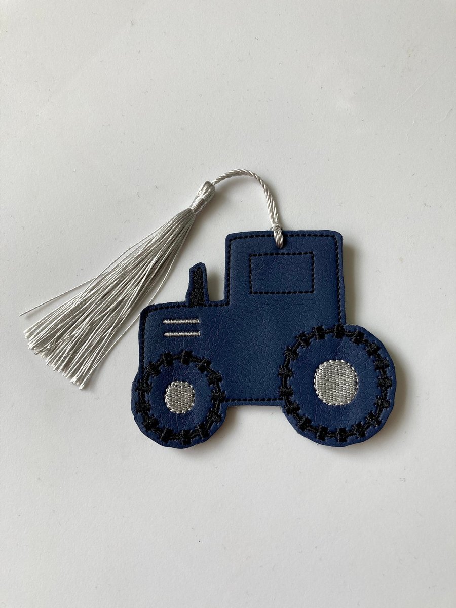 882. Tractor bookmark.