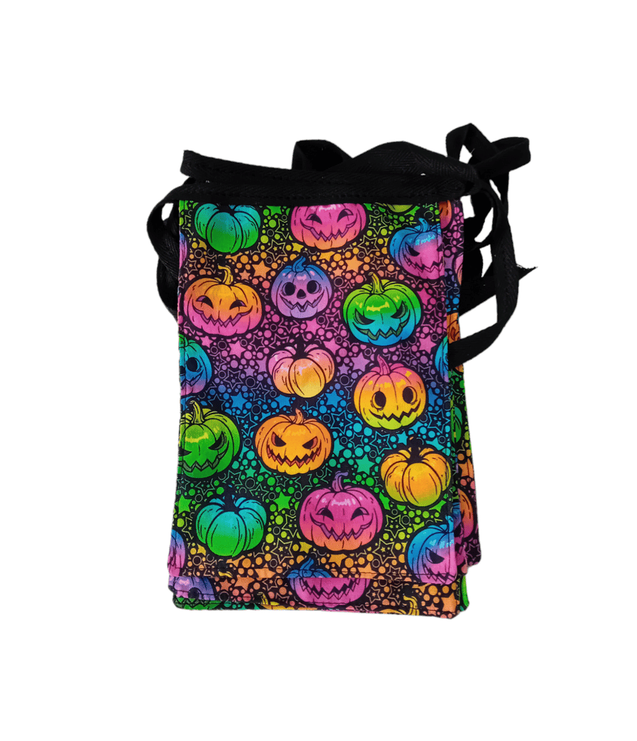 Neon pumpkin bunting 