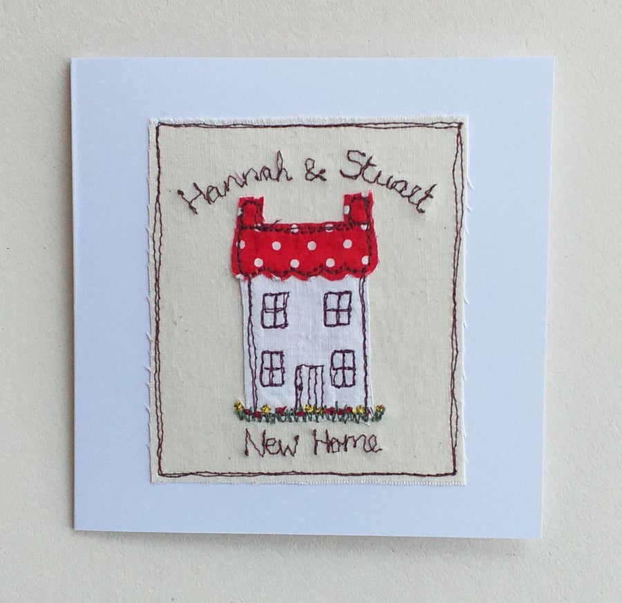 Personalised New Home Card