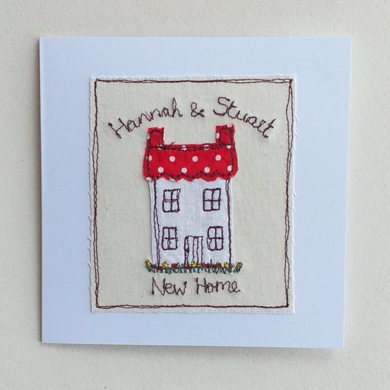 Personalised New Home Card
