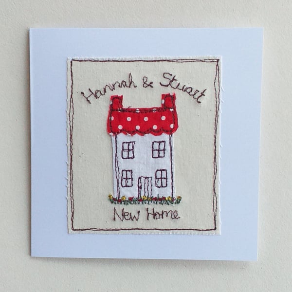 Personalised New Home Card