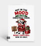 Funny Christmas Card For Him Or Her - Cow Pun