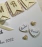 Personalised Handmade Wedding Day Card Gift Boxed Keepsake Ivory - Image 5