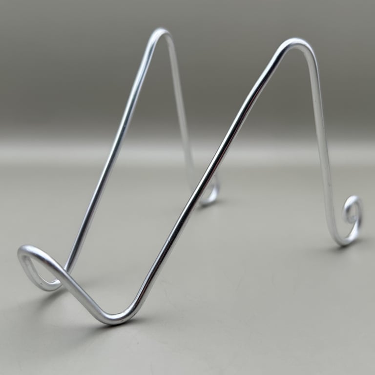 Wire easel card holders for menus, photos or vinyls or guest information 