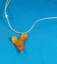 Blue Half Heart Copper Pendant - Image 4