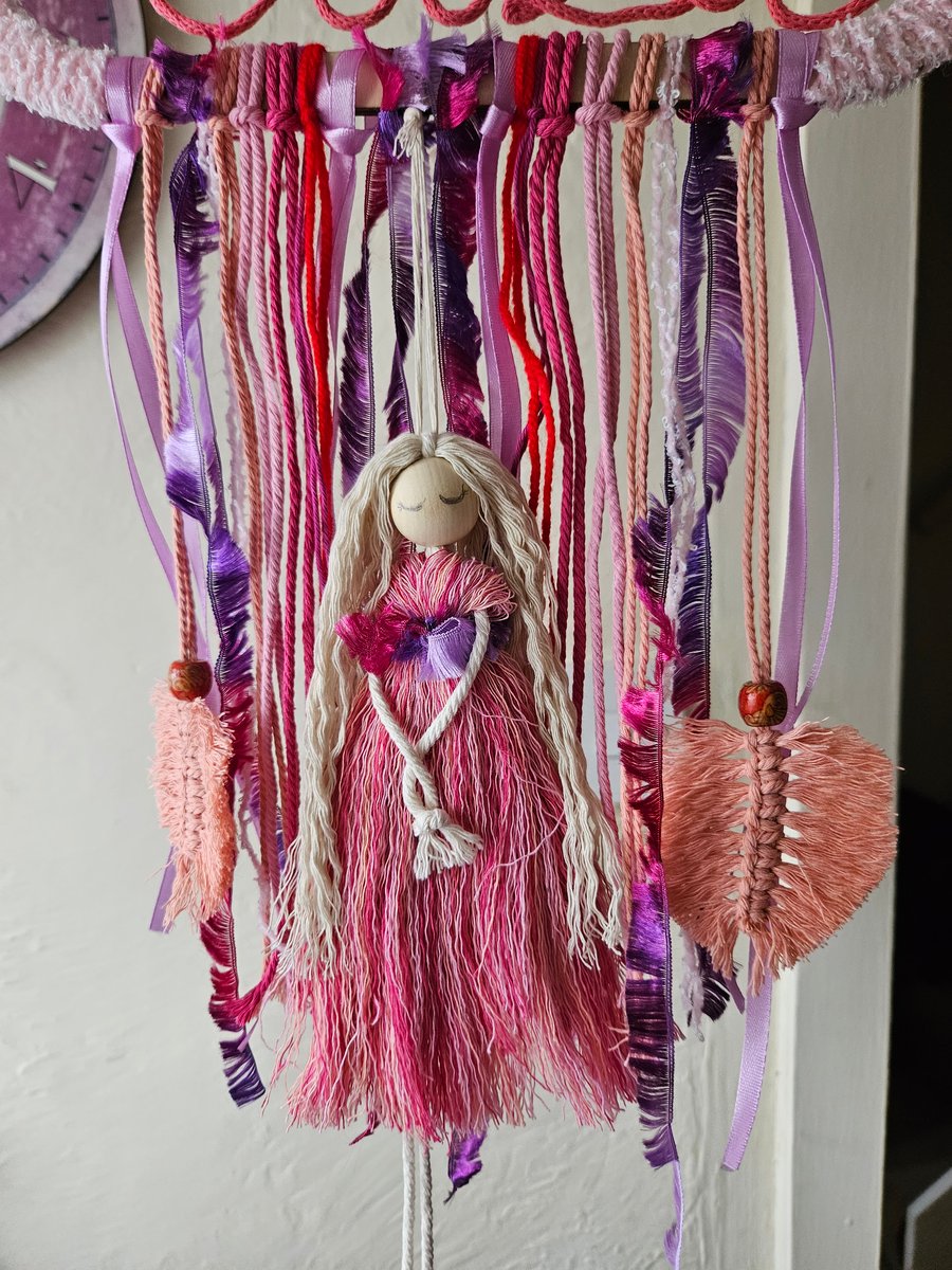 Dream catcher for girls with name,  personalised 