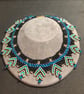 Blue Lagoon Seed bead and Crystal Choker, handmade necklace - Image 6
