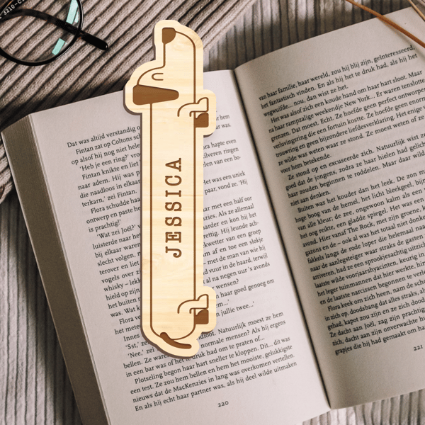 Personalised Sausage Dog Bookmark - Custom Bookmark, Dachshund & Book Lover Gift