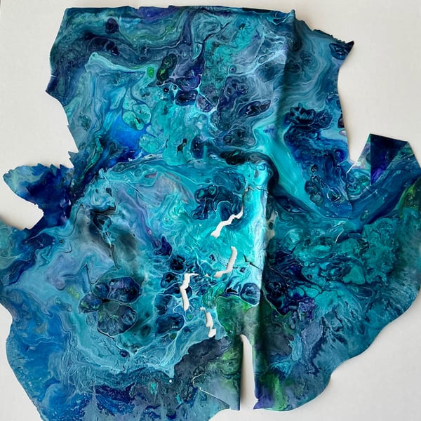 Paint skin for makers , jewellery or collages 