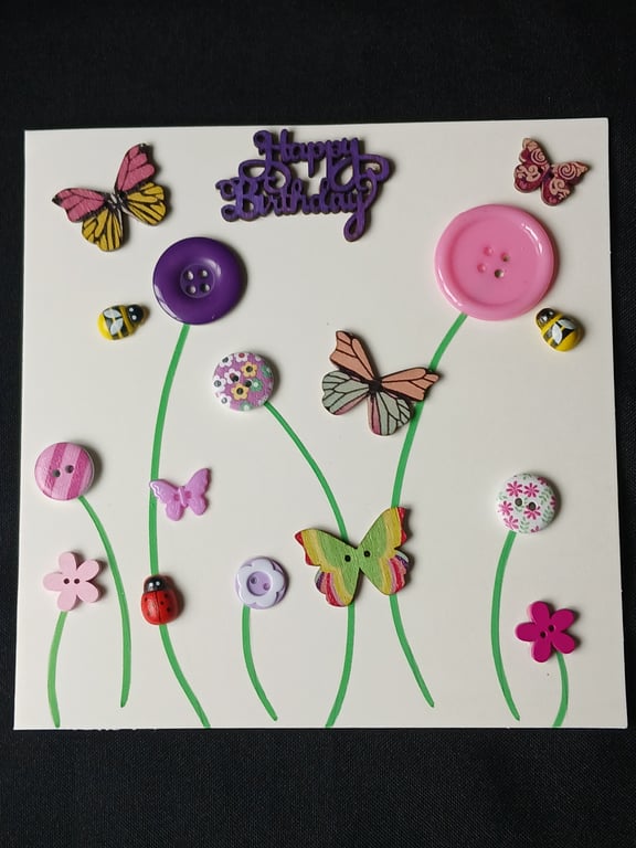 Handmade birthday card 