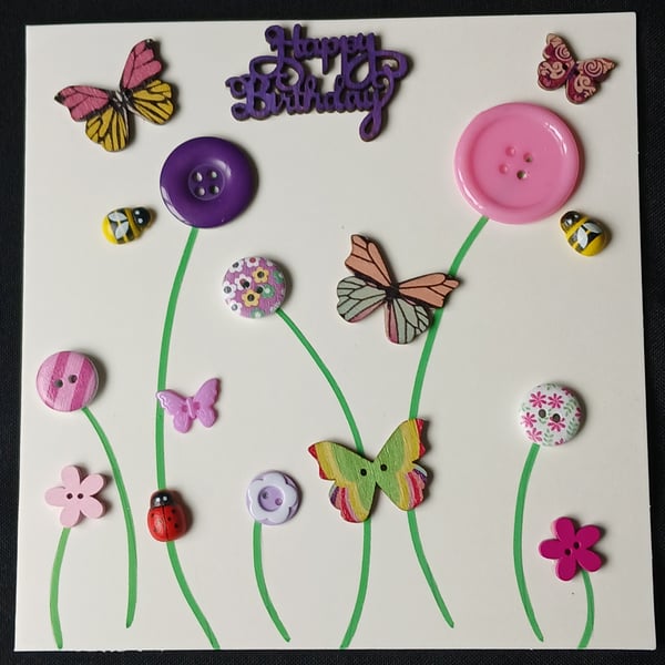 Handmade birthday card 