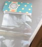 Thank you card topped cellophane gift bag - Image 4