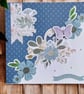 Handcrafted Floral Decoupage Card – “You’re Pretty Amazing”