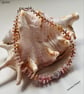 Peruvian Pink Opal & Swarovsky Crystal Bead Sterling Silver Bracelet - Image 3