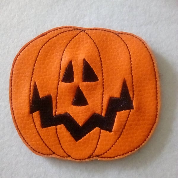 662. Pumpkin coaster.