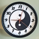  Yin And Yang Wall Clock