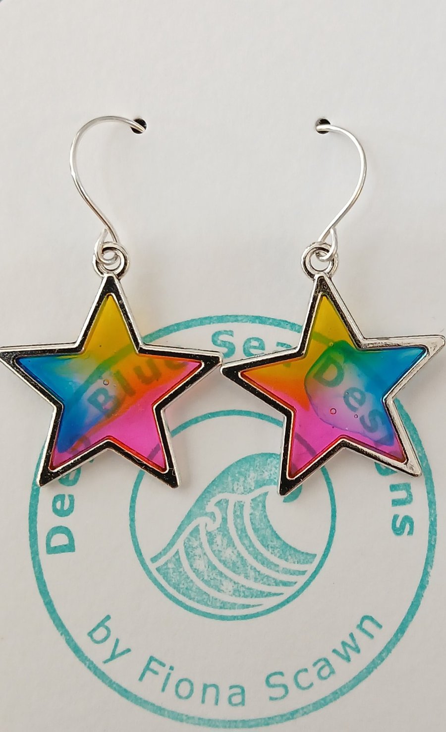Giant Star Earrings