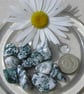 10 Tree Agate Crystal Polished Tumblestones, Chakra, Craft, Mosaic, Grid, Favour - Image 3