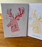 Christmas Stag with Stars. - Image 3