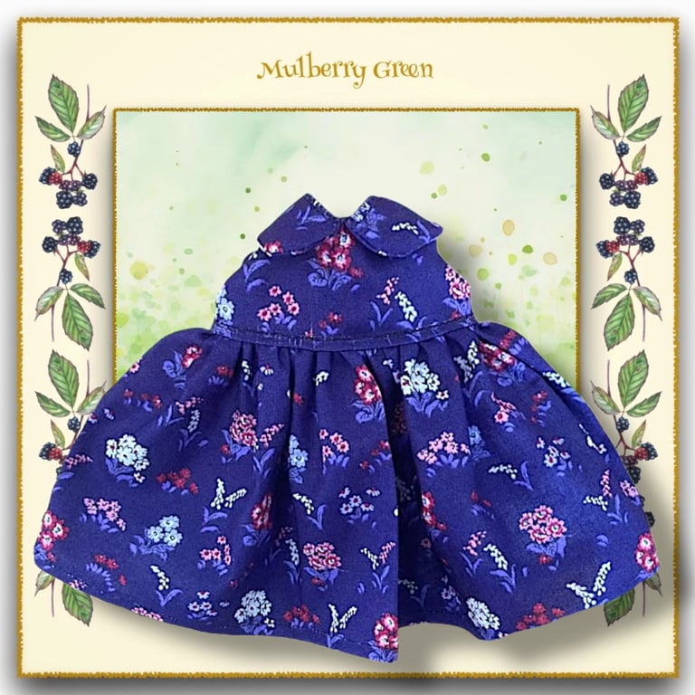 Liberty Purple Kensington Gardens Dress