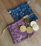 Draw string treasure bag and chocolate gold coins - Image 6