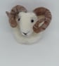 Needle Felted Sheep Brooch  - Image 3