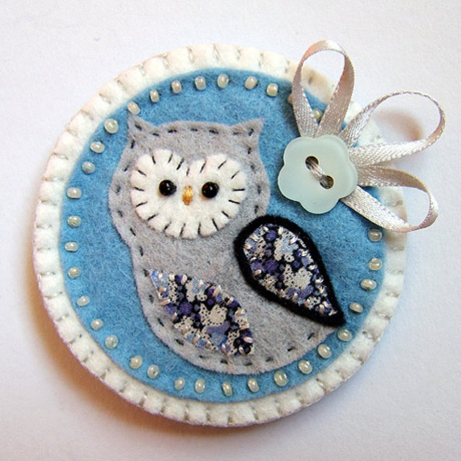 Owl Brooch