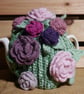 Crochet Tea Cosy, Coming up Roses - Image 1