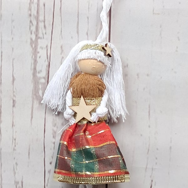 Macrame angel