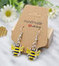 Add a buzz of charm to your style with these delightful bee earrings.
