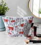 Makeup bags highland cows and thistles - Image 1