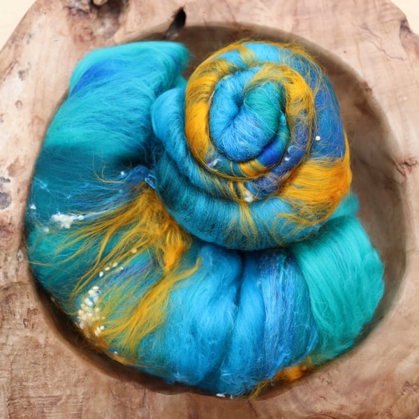 Set of 2 Art Batts - Peacock 100g