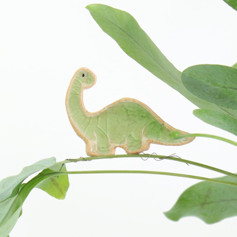 Benjamin Brontosaurus Plant Hugger Decoration Gift Card Letterbox Gift