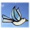 SOLD Dove Suncatcher Stained Glass Peace for Christmas