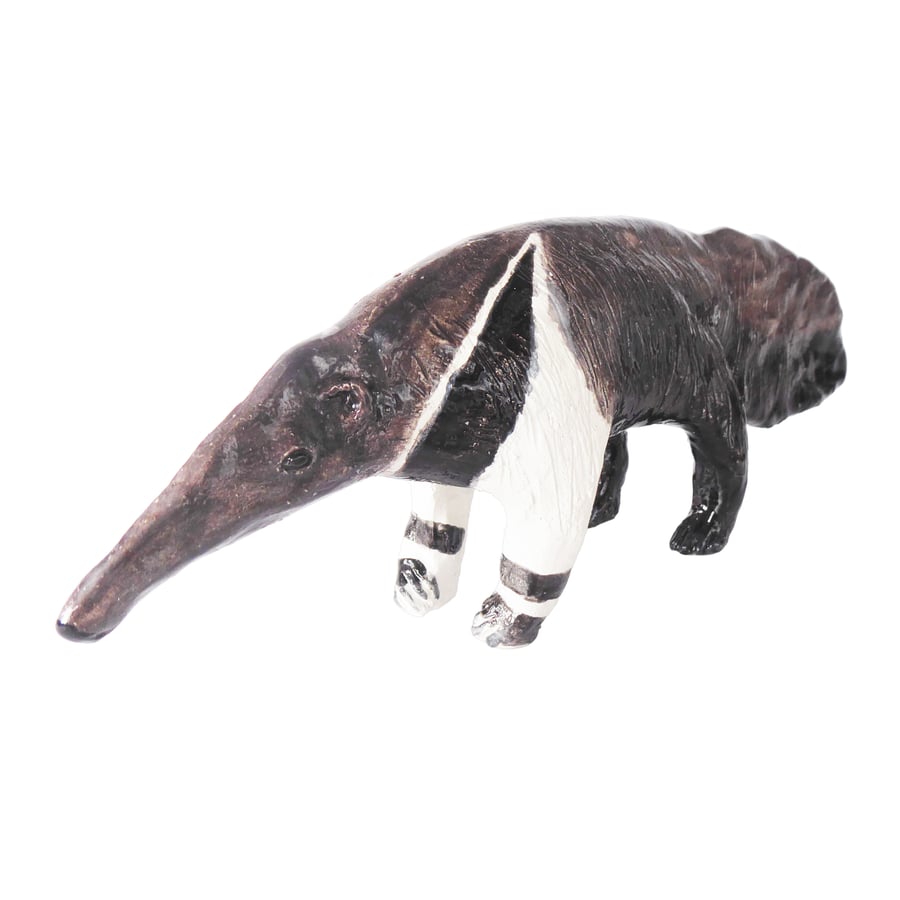 Giant Anteater Ceramic Sculpture - Hand Built