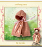 Pip Squeaks Salkmon Pink Hooded Cape