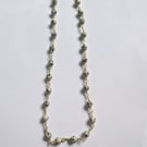 Semi Precious Dalmatian Jasper Beaded Necklace