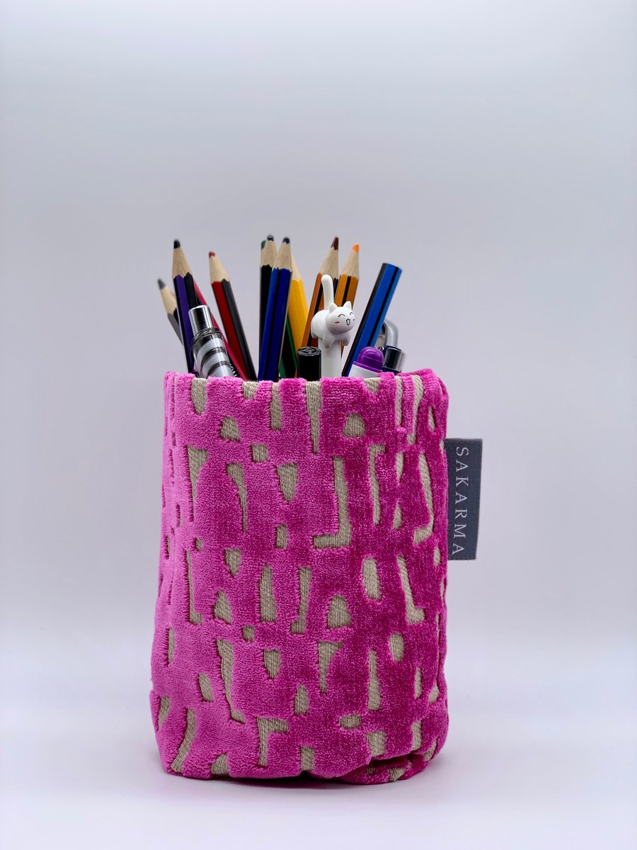 Tin Can Cosy - Pink Velvet