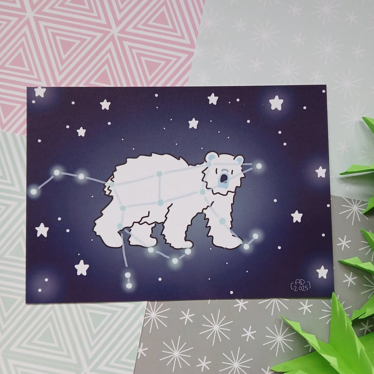 Ursa Major Constellation Art Print