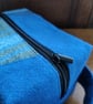 Wool and tartan  cosmetic or toiletry bag - Image 5