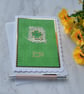 Good Luck Card Four Leaf Clover New Job Card Any Occasion Luck of the Irish - Image 1