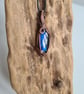 Blue Natural Labradorite Copper Unisex Necklace Pendant Gift Crystal Jewellery  - Image 10