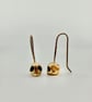 After Hours - 9ct Gold Skull drop earrings