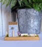 Handmade Tiny Coastal Oak Cottage Home Decor - Image 3