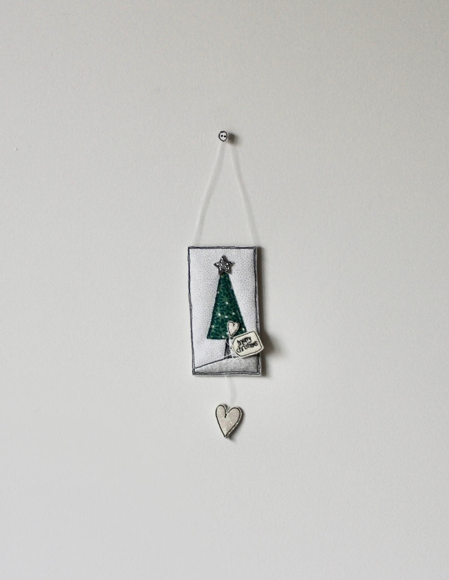 'Merry Christmas' - Hanging Decoration