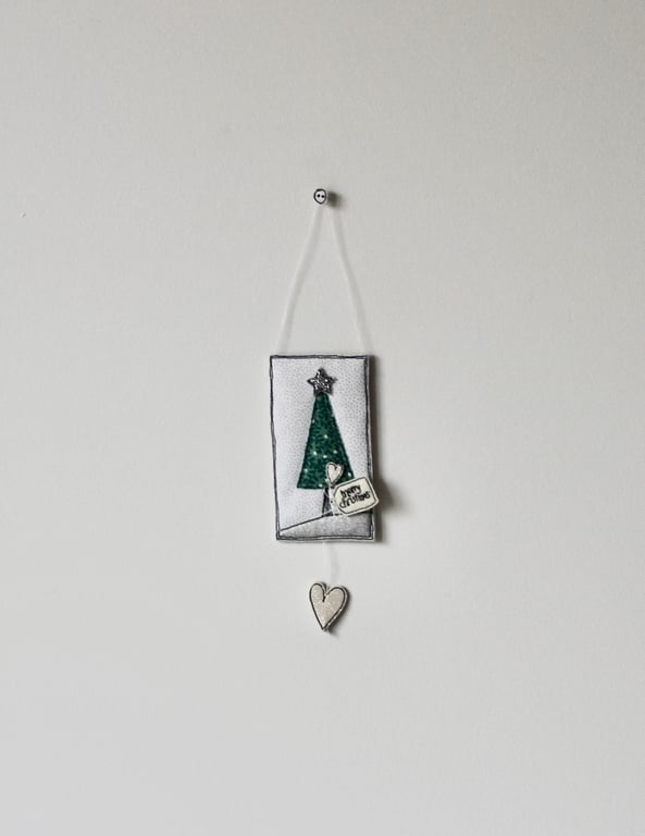 'Merry Christmas' - Hanging Decoration
