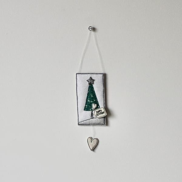 'Merry Christmas' - Hanging Decoration