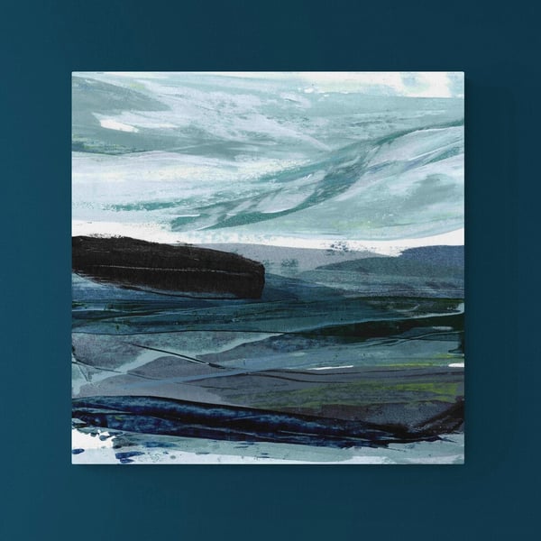 ‘Blow Away the Cobwebs’ 12 x 12” Seascape Print
