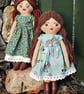 Handmade doll, Rag doll, Cloth doll, Birthday gift, Gift idea, Nursery décor - Image 5